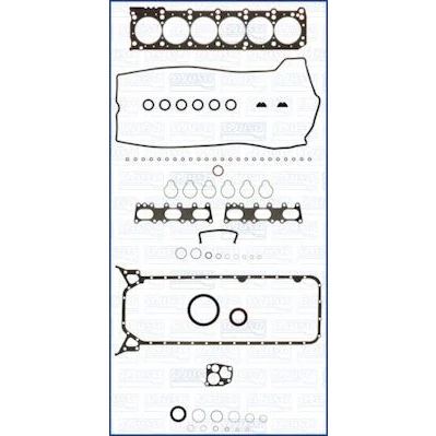 Bilde av AJUSA 50143200 Tetnings helsett, motor med sylinderhodepakning, ventilstangtetning FIBERMAX MERCEDES BENZ: W124 Sedan, Stasjonsvogn