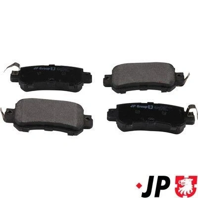 Bilde av JP GROUP 3863700910 Bremseklosser bakaksel ikke klargjort for slitasjeindikator MAZDA: CX 5 I, 3