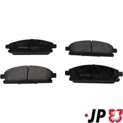 Bilde av JP GROUP 4063604310 Bremseklosser framaksel med akustisk slitasjevarsel NISSAN: X Trail, ACURA: MDX