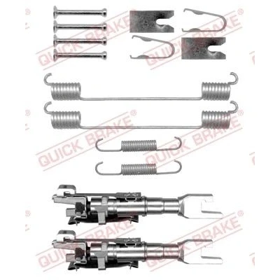 Bilde av QUICK BRAKE 105 0883S Tilbehørsett, bremsesko OPEL: Corsa D Hatchback, Astra H FIAT: Doblo II Varebil / Stasjonsvogn