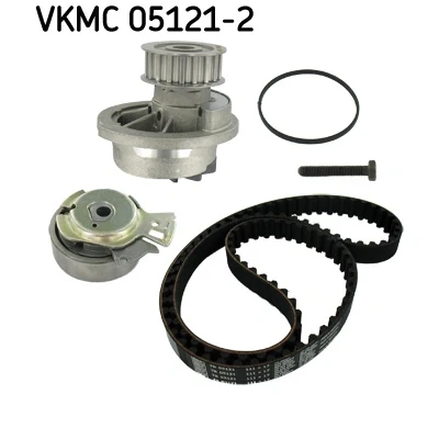 Bilde av SKF VKMC 05121 2 Vannpumpe + Registerreimsett med tetning 111 OPEL: Meriva A, Combo C Varebil / Stasjonsvogn, Astra G CC