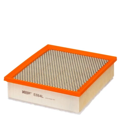 Bilde av HENGST FILTER E884L Luftfilter 64 207 234 Filterinnsats VOLVO: V70 3, XC70 II Stasjonsvogn, V50, FORD: MONDEO 4 Turnier, S Max Mk1,