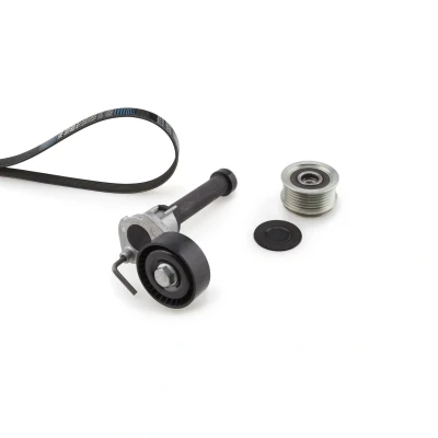 Bilde av GATES K046PK1113 Kileribberem med frihjuls reimskive ThermalPro VOLKSWAGEN: Passat B6 Variant, Tiguan I, B7 Alltrack, SKODA: Octavia 2 Combi