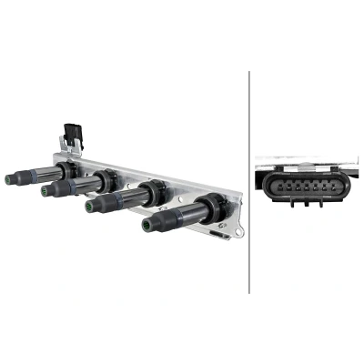 Bilde av HELLA 5DA 358 102 771 Tennspole 7 polet Coil list