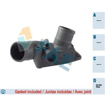 Bilde av Termostat, kjølemiddel opel, vauxhall OE 1338017, 24447862
