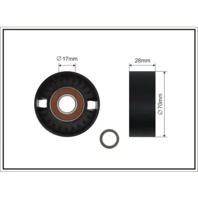 Bilde av CAFFARO 500011 SC Strammerull BMW: 5 Sedan, Touring, 3 Sedan