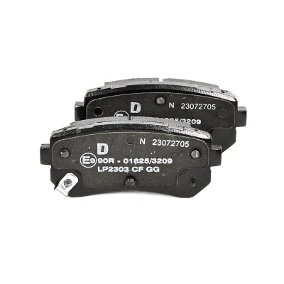 Bilde av DELPHI LP2303 Bremseklosser med akustisk slitasjevarsel antihyle blikk uten tilbehør HYUNDAI: ix35, i20 I Hatchback, Kona SUV, KIA: SOUL 2