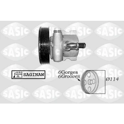 Bilde av SASIC 7070016 Hydraulikkpumpe hydraulisk 114 CITROËN: Berlingo / First I Van,