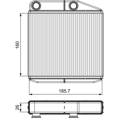 Bilde av VALEO 811502 Varmeveksler