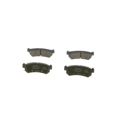 Bilde av BOSCH 0 986 494 133 Bremseklosser Low Metallic med antihyle blikk, montageanvisning CHEVROLET: Nubira Stasjonsvogn, Lacetti Sedan, Sedan