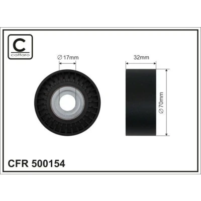 Bilde av Strammerull, kilerem med ribber, bmw 5 [f10], touring [f11], 7 [f01, f02, f03, f04], x3 [f25], 11 28 582 761, 8 620 022, 11287