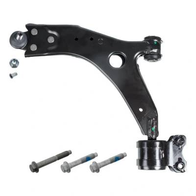 Bilde av FEBI BILSTEIN 40623 Bærebru med tilleggsmateriale lager, støtte / styreledd framaksel venstre, nede Casterstag stålplate 18 VOLVO: V50, C30