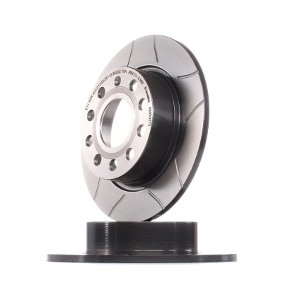 Bilde av BREMBO 08.9502.75 Bremseskiver 253 10 9 fullt ut, med sliss belagt skruer VOLKSWAGEN: Golf 5, 7, Caddy 3, SKODA: Octavia 2 Combi