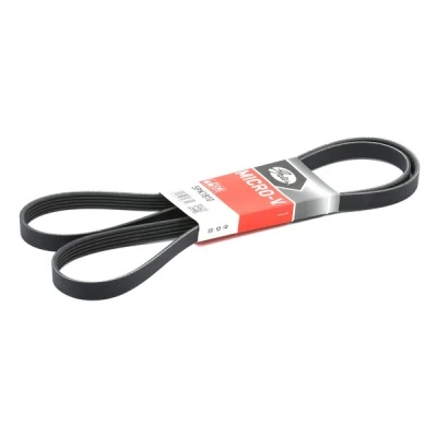 Bilde av GATES Micro V 5PK1810 Kileribberem 1810 5 Polyester, EPDM (etyl propylen dien gummi) HYUNDAI: ix35, Getz, i40 Stasjonsvogn, KIA: cee‘d II Sportswagon