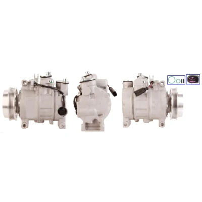 Bilde av LUCAS ACP863 Kompressor PAG 46 R 134a med tetning AUDI: A4 B7 Sedan, B6/B7 Cabrio, Avant