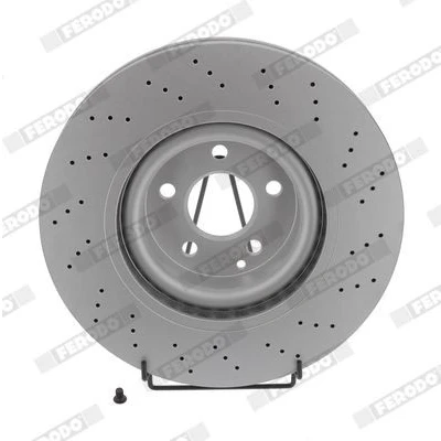 Bilde av FERODO PREMIER Coat+ disc DDF1639C 1 Bremseskiver 350 32 5 perforert / ventilert belagt uten skruer MERCEDES BENZ: E Klasse T modell, Sedan