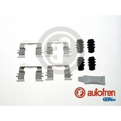 Bilde av AUTOFREN SEINSA D42914A Tibehørsett, skivebremse belegg framaksel TOYOTA: Auris Stasjonsvogn, Hatchback, KIA: RIO 3, Pro cee‘d II Hatchback