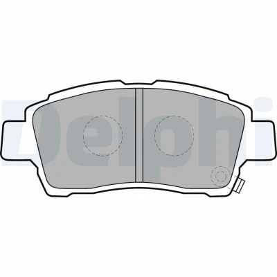 Bilde av Bremseklosser sett, Framaksel, toyota echo sedan, yaris, yaris verso, 04465 52031, 0446552040, 0446552041, 0446552050, 52052, 0446