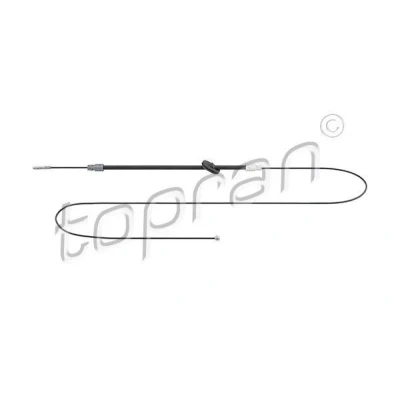 Bilde av TOPRAN 114 851 Bremsekabel foran MERCEDES BENZ: Sprinter 3.5 T Van, 5 Flatvogn lastebil/Chassis