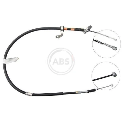 Bilde av A.B.S. K19348 Bremsekabel 1307 Trommelbrems for høyre/venstre ratt TOYOTA: RAV4 II SUV