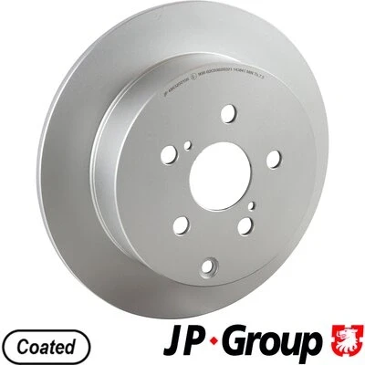 Bilde av JP GROUP 4863202100 Bremseskiver bakaksel 269 9 5 fullt ut belagt TOYOTA: Prius II Liftback, Celica VII Coupé