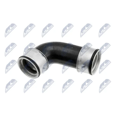 Bilde av NTY GPP VW 024 Ladeluftslange gummi med tekstilforsterker VOLKSWAGEN: Golf 5, Passat B6 Variant, Touran I, AUDI: A3 Hatchback, Sportback