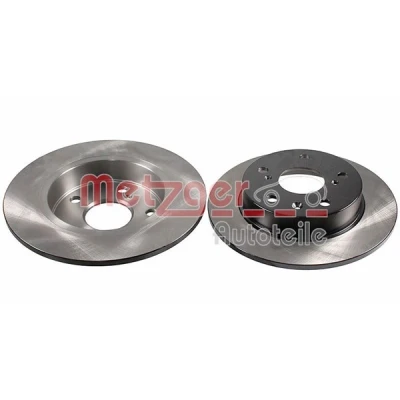 Bilde av METZGER 6111041 Bremseskiver bakaksel 259 9 5 114,3 fullt ut Krysssliping SUZUKI: Vitara IV SUV, SWIFT 4, SX4 II S Cross