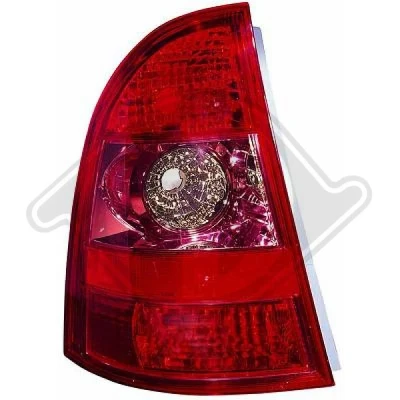 Bilde av DIEDERICHS 6618791 Baklykter venstre W21W, WY21W, W21/5W TOYOTA: Corolla IX Station Wagon