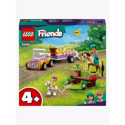 Bilde av LEGO Friends 42634 Heste og ponnihenger Byggesett