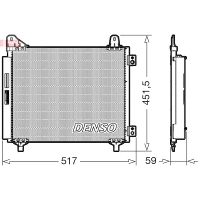 Bilde av Kondensator DENSO DCN21035