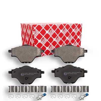 Bilde av FEBI BILSTEIN 116242 Bremseklosser bakaksel med tilleggsmateriale PEUGEOT: 308 SW 2, 5008 II, 3008 II SUV, CITROËN: C4 Grand Picasso 2
