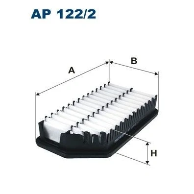 Bilde av FILTRON AP 122/2 Luftfilter 54 144 266,5 Filterinnsats HYUNDAI: i30 II Hatchback, Stasjonsvogn, Elantra V Sedan, KIA: cee‘d Sportswagon