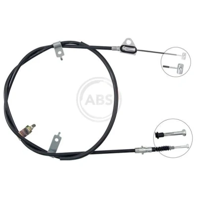 Bilde av Kabel, parkeringsbremse, Bakre venstre, Høyre bak mazda cx 5, 5 van OE K01144420A