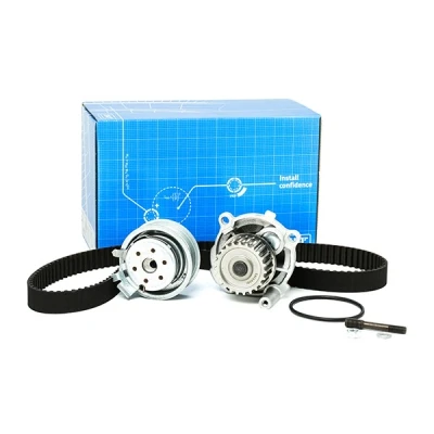 Bilde av SKF VKMC 01113 1 Vannpumpe + Registerreimsett med tetning stagbolt 138 VOLKSWAGEN: Golf 5, Passat B6 Variant, Caddy 3, AUDI: A3 Sportback
