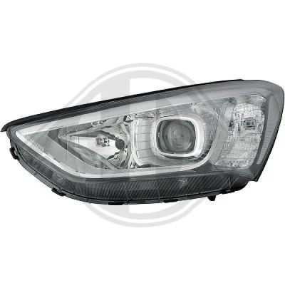 Bilde av DIEDERICHS 6872081 Frontlykter venstre LED, PY21W, H7/H7