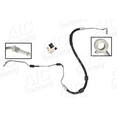 Bilde av AIC 58524 Hydraulikkslange, styring fra hydraulikkpumpe til styresnekke