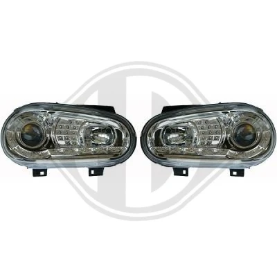Bilde av Sett hovedfrontlys Diederichs Hd tuning 2213785 vw golf iv, cabriolet variant iv