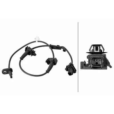 Bilde av HELLA 6PU 358 219 091 ABS Sensor med klammer Hall prinsipp 2 740