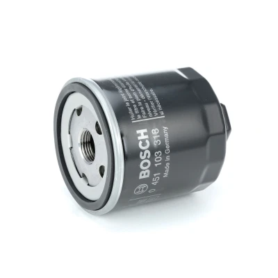 Bilde av BOSCH 0 451 103 318 Oljefilter 3/4&quot; 16 UNF 2B med en retursperreventil Påskruingsfilter VOLKSWAGEN: Polo IV Hatchback, V Hatchback