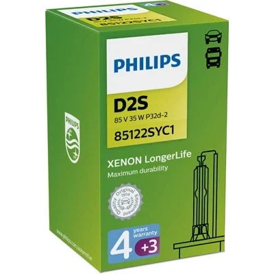 Bilde av Xenonpære PHILIPS Xenon LongerLife D2S P32d 2, passer mange bilmodeller, 000223265, 07 11 9 904 790, 07.92008 1805, 088 2009, 09117208,