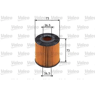 Bilde av VALEO 586523 Oljefilter Filterinnsats NISSAN: X Trail, Pathfinder 3, Navara Pick up