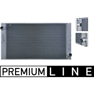 Bilde av MAHLE ORIGINAL CR 1095 000P Radiator for kjøretøy med/uten klimaanlegg 592 334 24 Kjøleribber loddet MINI: Hatchback