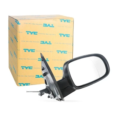 Bilde av Sidespeil Tyc 325 0025 høyre svart innstilling, vire, konveks OPEL: Corsa C Hatchback