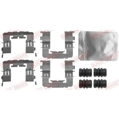 Bilde av QUICK BRAKE 109 1891 Tibehørsett, skivebremse belegg SUBARU: XV I, Forester IV, Impreza III Hatchback