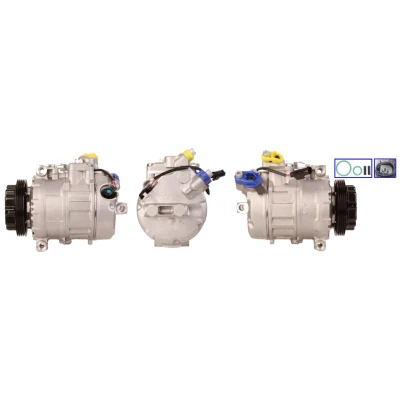 Bilde av LUCAS ELECTRICAL ACP607 Kompressor PAG 46 med tetning BMW: 7