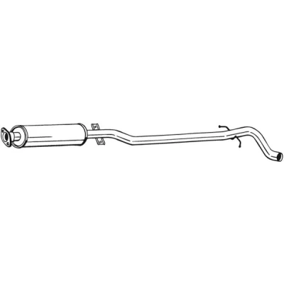 Bilde av Mellomlyddemper, volvo v70 ii, 30636378, 30636449, 8683429