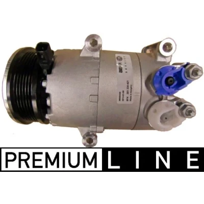 Bilde av MAHLE ORIGINAL ACP 310 000P Kompressor 7VS16ic 12 PAG 46 YF R 1234yf, 134a med tetningsring uten oljeutslippsskrue FORD: MONDEO 4 Turnier