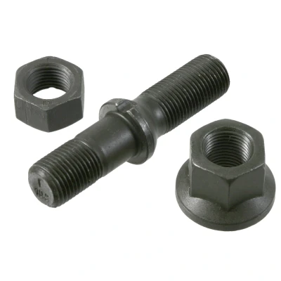 Bilde av FEBI BILSTEIN 02523 Hjulbolt M22 x 2 111 10.9 med kontramutter, trykkplatemutter fosfatert