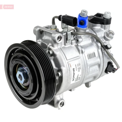 Bilde av DENSO DCP02105 Kompressor 6SES14C PAG 46 R 134a AUDI: A3 Sedan, Q5, A4 B8 Avant