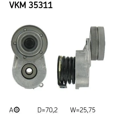 Bilde av SKF VKM 35311 Strammerull OPEL: Combo C Varebil / Stasjonsvogn, Corsa Hatchback, Meriva A